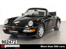 Zwartschwarz Gebruikt 1991 Porsche 911 Carrera Cabriolet Cabriolet | € 69.000