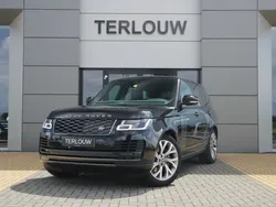 Santorini black (donker zwart metallic)zwart Gebruikt 2020 Land Rover Range Rover SUV | € 81.995