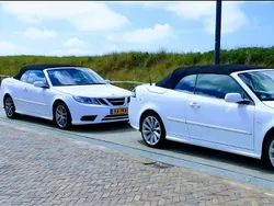 Wit Gebruikt 2008 Saab 9-3 Cabriolet Vector Cabriolet | € 10.500 (Eerlijke prijs)