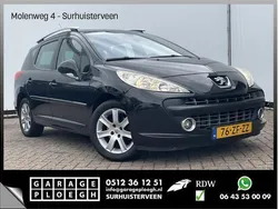 Zwart Gebruikt 2008 Peugeot 207 Stationwagen | € 2.400 (Eerlijke prijs)