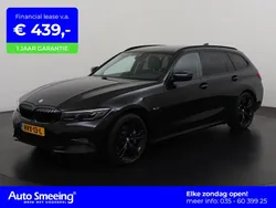 Zwart Gebruikt 2022 BMW 330e M Sport Stationwagen | € 34.895 (Super prijs)