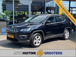 Zwart, metallic lak Gebruikt 2019 Jeep Compass Longitude SUV | € 18.990 (Eerlijke prijs)