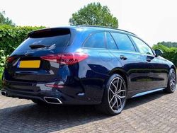 Blauw Gebruikt 2023 Mercedes C300e AMG line Stationwagen | € 41.450 (Goede deal)
