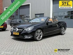 Zwart Gebruikt 2014 Mercedes E350 Prestige Cabriolet | € 22.940