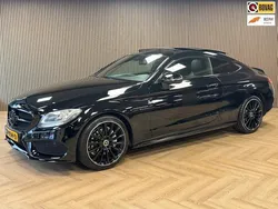 Zwart Gebruikt 2018 Mercedes C180 Premium Plus Coupé | € 26.995 (Eerlijke prijs)