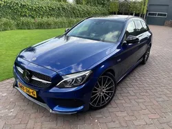 Blauw, metallic lak Gebruikt 2017 Mercedes C43 AMG AMG Stationwagen | € 36.950 (Iets duurder)