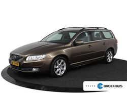 Bruin zwart Gebruikt 2014 Volvo V70 Performance Stationwagen | € 19.900 (Super prijs)
