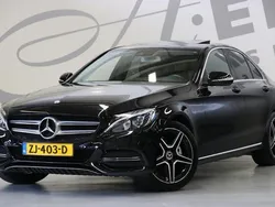 Zwart Gebruikt 2015 Mercedes C180 Avantgarde Sedan | € 19.950 (Eerlijke prijs)