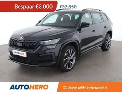 Zwart Gebruikt 2022 Skoda Kodiaq SportLine SUV | € 35.049 (Goede deal)