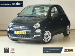 Zwart, metallic lak Gebruikt 2018 Fiat 500 Lounge Hatchback | € 9.900 (Eerlijke prijs)
