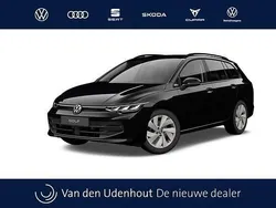 Zwart Nieuw 2025 VW Golf VIII Edition Stationwagen | € 37.964 (Super prijs)