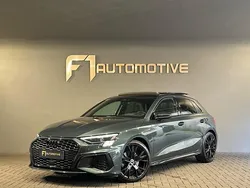 Groen, metallic lak Gebruikt 2021 Audi A3 Sportback S-Line Hatchback | € 31.490 (Iets duurder)