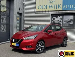 Rood, metallic lak Gebruikt 2018 Nissan Micra Acenta Hatchback | € 8.499 (Goede deal)