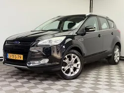 Zwart Gebruikt 2014 Ford Kuga Titanium SUV | € 9.975 (Eerlijke prijs)