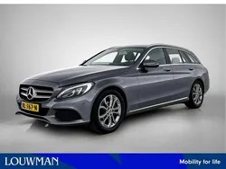 Grijs Gebruikt 2017 Mercedes C180 Business Stationwagen | € 21.945 (Eerlijke prijs)