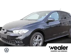 Zwart Nieuw 2024 VW Polo R-line Hatchback | € 33.688 (Eerlijke prijs)