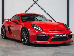 Rood Gebruikt 2015 Porsche Cayman GT4 Coupé | € 99.950