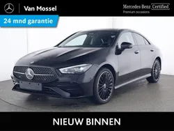 Zwart Gebruikt 2024 Mercedes CLA250e AMG Line Premium Plus Sedan | € 46.945 (Super prijs)