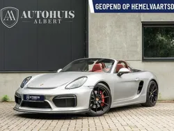 Grijs, metallic lak Gebruikt 2016 Porsche Boxster Spyder Cabriolet | € 115.950