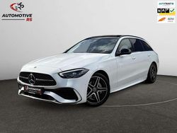 Wit Gebruikt 2022 Mercedes C180 AMG line Stationwagen | € 41.945 (Iets duurder)