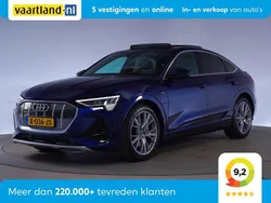 Blauw Gebruikt 2020 Audi e-tron Sportback S-Line SUV | € 26.409 (Super prijs)