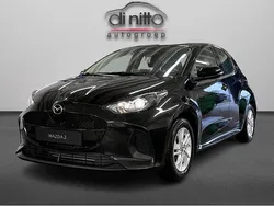 Zwart Nieuw 2024 Mazda 2 Hatchback | € 24.990 (Super prijs)