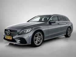 Metallic selenietgrijs Gebruikt 2020 Mercedes 200 AMG line Stationwagen | € 31.945