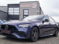 Blauw Gebruikt 2025 Mercedes C300e AMG line Plus Sedan | € 53.995 (Super prijs)