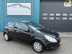 Zwart Gebruikt 2007 Opel Corsa Enjoy Hatchback | € 2.350 (Iets duurder)