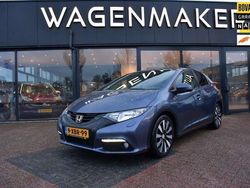 Blauw, metallic lak Gebruikt 2014 Honda Civic Lifestyle Hatchback | € 6.950 (Super prijs)