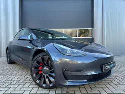 Grijs Gebruikt 2021 Tesla Model 3 Performance Sedan | € 33.950 (Duur)