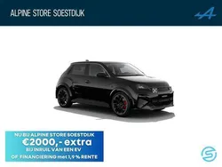 Zwart Nieuw 2025 Alpine A290 Hatchback | € 43.650