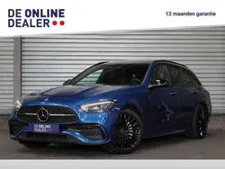 Blauw Gebruikt 2022 Mercedes C300 AMG Stationwagen | € 37.850 (Goede deal)