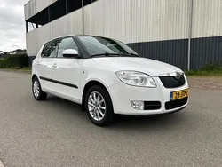 Wit, metallic lak Gebruikt 2009 Skoda Fabia Elegance Hatchback | € 5.250 (Iets duurder)