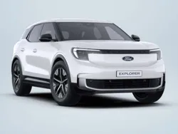 Wit, metallic lak Nieuw 2025 Ford Explorer Extended Range SUV | € 42.440 (Super prijs)