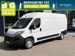 Wit Nieuw 2024 Citroën Jumper MPV | € 38.180 (Super prijs)