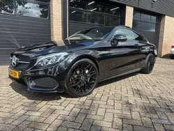 Zwart Gebruikt 2017 Mercedes C180 Prestige Coupé | € 21.950 (Eerlijke prijs)