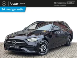 Zwart Gebruikt 2025 Mercedes C300e AMG line Stationwagen | € 66.900