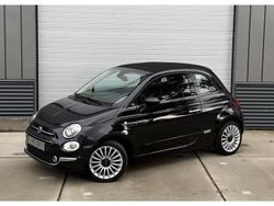 Zwart Gebruikt 2017 Fiat 500C Lounge Cabriolet | € 11.850 (Eerlijke prijs)