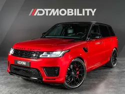 Rood, metallic lak Gebruikt 2018 Land Rover Range Rover Sport HSE SUV | € 59.950 (Duur)