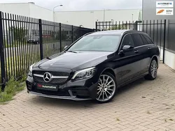 Zwart Gebruikt 2018 Mercedes C200 AMG Stationwagen | € 26.995 (Eerlijke prijs)