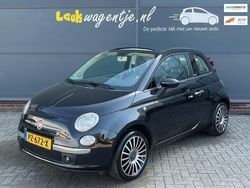 Zwart Gebruikt 2013 Fiat 500C Lounge Cabriolet | € 7.990 (Eerlijke prijs)