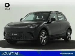 Meta black metallic (donker zwart metallic) Nieuw 2025 Smart #1 Edition #1 SUV | € 33.000