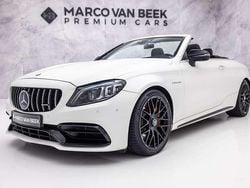 Wit, metallic lak Gebruikt 2019 Mercedes C63 AMG Premium Plus Cabriolet | € 79.850 (Eerlijke prijs)