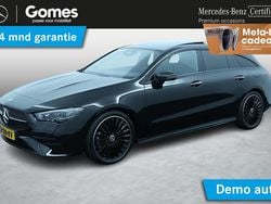 Zwart Gebruikt 2024 Mercedes CLA200 Shooting Brake AMG line Stationwagen | € 42.950