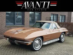 Bruin Gebruikt 1964 Chevrolet Corvette Stingray Cabriolet | € 84.950