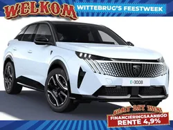 Wit Nieuw 2025 Peugeot e-3008 Avantage SUV | € 46.888 (Eerlijke prijs)