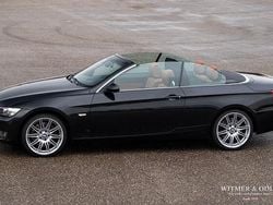 Zwart (metallic) Gebruikt 2008 BMW 335 Cabriolet Executive Cabriolet | € 24.950 (Duur)