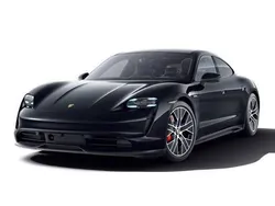 Diepzwart metallic Gebruikt 2020 Porsche Taycan 4S Sedan | € 74.750
