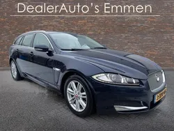 Blauw, metallic lak Gebruikt 2014 Jaguar XF Sportbrake Stationwagen | € 9.999
